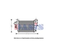 Intercooler De Aletas Soldadas Para Alfa Romeo 156 Sportwagon 932