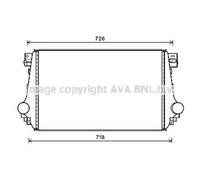 Intercooler De Aluminio Compatible Para VW Amarok 2H_ S1B 2HA 2HB S6B S7A S7B