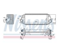 Intercooler De Aluminio Con Aletas Soldadas Compatible Para KIA Sportage SL