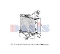 Intercooler De Aluminio Con Aletas Soldadas Para Smart Fortwo Coupe Cabrio