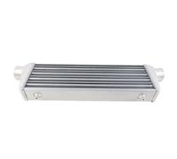 Intercooler de aluminio Radiador Kit Universal de Intercooler, sistemas de refrigeración automotrices, tubo de montaje frontal, Intercooler de carreras, Turbo OD = 63mm(510-180-65 65od)