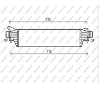 Intercooler De Aluminio Soldado Con Conectores Rápidos Para Opel Corsa E
