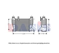 Intercooler De Aluminio Soldado Para Nissan Note NV200 Furgón NV200/Evalia Bus