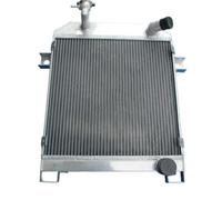 Intercooler de Coche Compatible con Jaguar MK1 MK2 1955 1956 1957 1958 1959 1960 1961 1962 1963 1964 1965 1967, Accesorios de reparación de radiador de Aluminio.