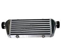 Intercooler del turbocompresor Intercooler Aluminio Montaje Frontal Universal 470 * 167,6 * 69mm 56mm Flujo Entrada/salida Peso Ligero Turbo Super Cargador Sistema