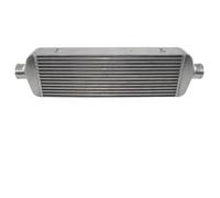 Intercooler del turbocompresor Para Hyundai Para Genesis 2,0 T Turbo 2010-2012 Intercooler Aluminio Barra Placa Montaje Frontal(Silver B)