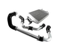 Intercooler del turbocompresor Para Seat Ibiza Mk4 Para Fabia VRS PD130 Para Polo Para GTI 2002-2008 Kit Intercooler Montado En La Parte Delantera Mejorada(Negro)