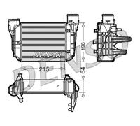 Intercooler DENSO DIT02002
