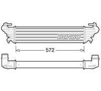 DENSO Radiador de admisiÃ³n, intercooler para FIAT: Aegea, 500, Tipo (Ref: DIT09114)
