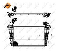 Intercooler EASY FIT NRF 30302