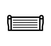 Intercooler, intercambiador NRF 309166 para OE 20874705 - 20874705 - 20874705