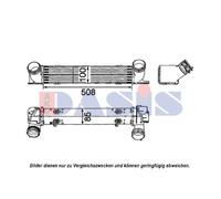 Intercooler Ladeluftkühler con aletas soldadas para BMW 1er E81 E84 3er E91 E90