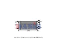 AKS DASIS Intercooler Para Citroën C4 Picasso I Peugeot 307 SW 167006N