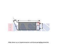 Ladeluftkühler Intercooler para Citroën C4 Picasso I Peugeot 307 Break 067004N