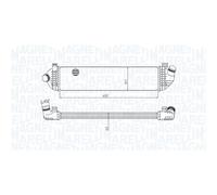 Intercooler MAGNETI MARELLI 351319204370