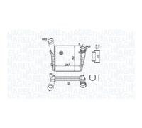 Intercooler MAGNETI MARELLI 351319204400