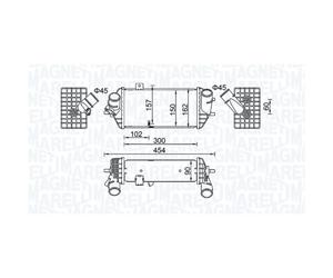 Intercooler MAGNETI MARELLI 351319205690