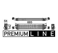 MAHLE ORIGINAL CI 170 000P Intercooler