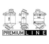 Intercooler MAHLE CI 187 000P