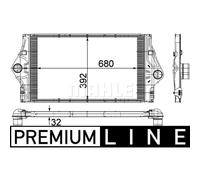 Intercooler MAHLE CI 59 000P