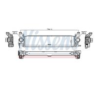 Intercooler NISSENS 96016