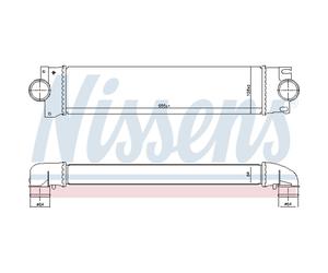 Intercooler NISSENS 96071