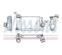 Intercooler NISSENS 961118
