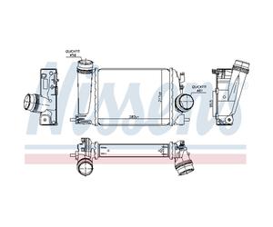 Intercooler NISSENS 961118