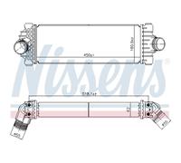 Intercooler NISSENS 961230