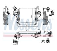 Intercooler NISSENS 961304