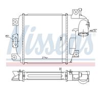 Intercooler NISSENS 961424