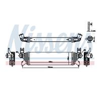 Intercooler NISSENS 961507