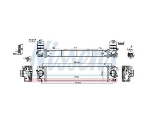 Intercooler NISSENS 961541