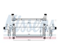 NISSENS 961581 Intercooler