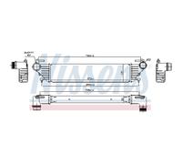 Intercooler NISSENS 96272