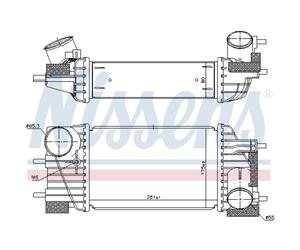 Intercooler NISSENS 96360