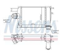 NISSENS 96529 Intercooler