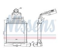 Intercooler NISSENS 96591