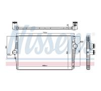 Intercooler NISSENS 96601