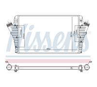 Intercooler NISSENS 96647