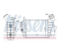 Intercooler NISSENS 96699