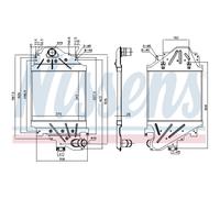 Intercooler NISSENS 96791