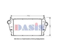 Intercooler Para Renault Laguna II Grandtour KG0/1_ Espace IV JK0/1_ BG0/1_