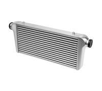 Intercooler para turbo Intercooler de aluminio de montaje frontal Universal 775 * 329 * 84mm, súper sistema Turbo ligero de entrada/salida de 74,5mm Intercooler coche