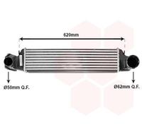 Intercooler Refrigerado por Aire Aluminio Apto para BMW 3er Touring E46