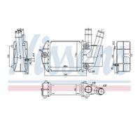 Intercooler Refrigerado por Aire Aluminio Apto para Fiat Panda Van 169_ 169
