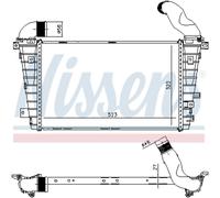 Intercooler Refrigerado por Aire Aluminio Apto para Opel Zafira B A05 Van