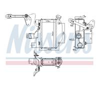 Intercooler Refrigerado por Aire Aluminio Apto para Toyota Corolla Sedán