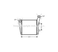 Intercooler Refrigerado por Aire Aluminio Apto para VW Touareg 7P5 7LA 7L6 7L7