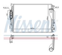 Intercooler Refrigerado por Aire Aluminio para JAGUAR S-TYPE X200 XF _ J05 _ CC9